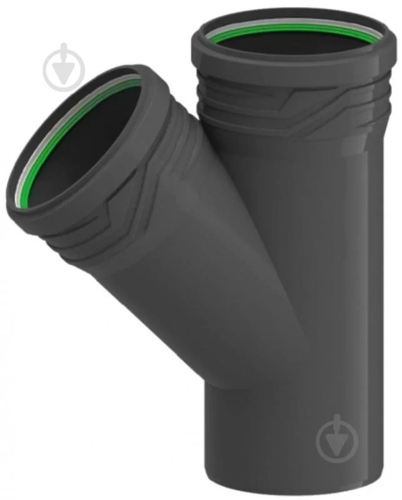 Трійник каналізаційне ASG TS 32 x 32 х 45°