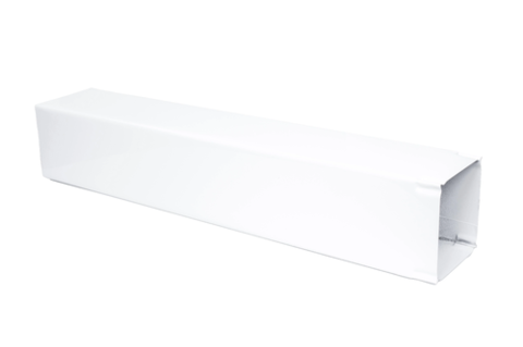Повітропровід металевий JANTAR MD 90*90 WH