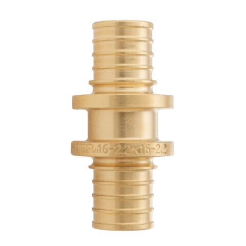 KOER KA.С16 - 16(2.2mm) x 16(2.2mm) Муфта з'єднувальна рівнопрохідна (350 шт/ящ, 10шт/уп)