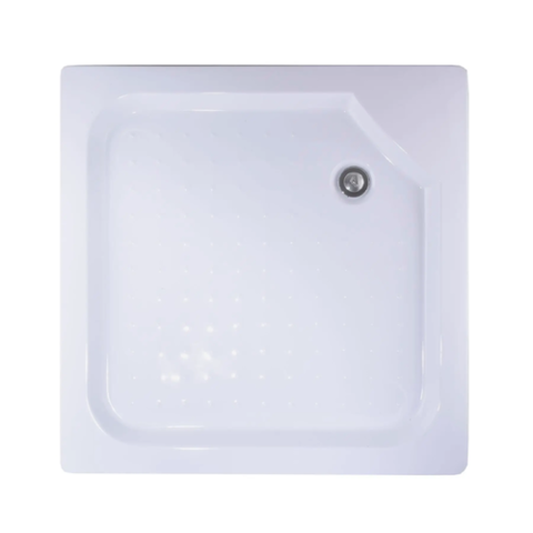 MIXXUS CUBIC SCT01-100x100x195-FB CHROME (в 2 ящ) Душова кабіна з низьким піддоном матове скло 4мм