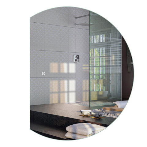 MIXXUS PREMIUM TOPPER MS01-90x70-REVERSE Дзеркало (LED Touch, Anti-fog, димер (3-6,5kK)) (5шт/ящ)