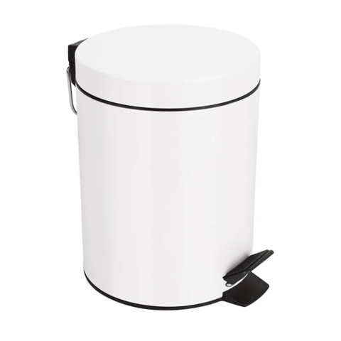 ZERIX STRONG-MB0103 WHITE Відро для сміття кругле 3 л (кол.білий) (8 шт/ящ)