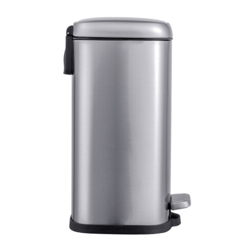 MIXXUS PREMIUM STYLE-TC0305 SS COLOR Відро для сміття з пл.закр. прямокутне 5л (кол.нерж) (6шт/ящ)