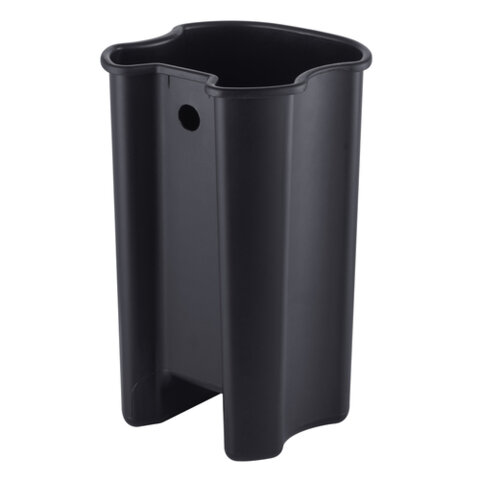 MIXXUS PREMIUM OLIVARY-TC0105 GRAPHITE Відро для сміття з пл.закр. овальне 5 л (кол.графіт) (6шт/ящ)