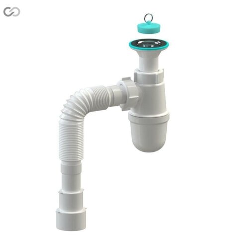 SOLOPLAST Тюльпан с гибкой гофрой Т0115 40х50, L=800 мм