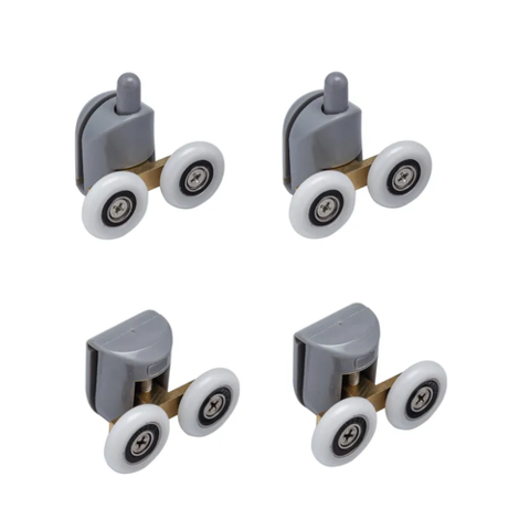 MIXXUS ROLLERS SCP04-2x2 GRAPHITE Комплект роликів для каб.подвійн. 2 вер.+2 ниж.(сірий) (XXX шт/ящ)