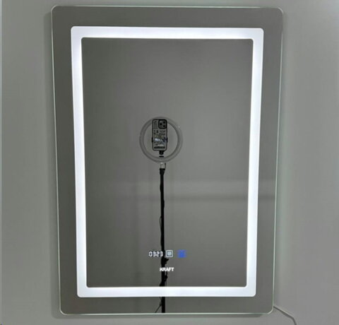 KRAFT Дзеркало з LED 8060 Прямокутний вертикальний (2149)
