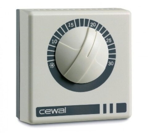 CEWAL 91934901 Електромеханічний кімнатний термостат RQ 01 5?30°C 10 А (2,5 A) 250 V