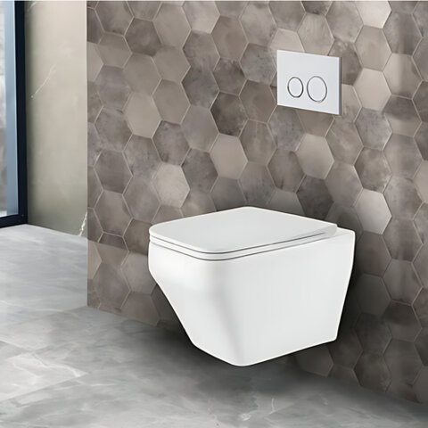 MIXXUS PREMIUM STYLE-0301-T1 Унітаз підвісний 530х365х370mm система змиву TORNADO 1.0 (1 шт/ящ)