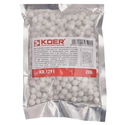 KOER KR.1291 Нейтралізатор конденсату котла - гранули 200g (100 шт/ящ)