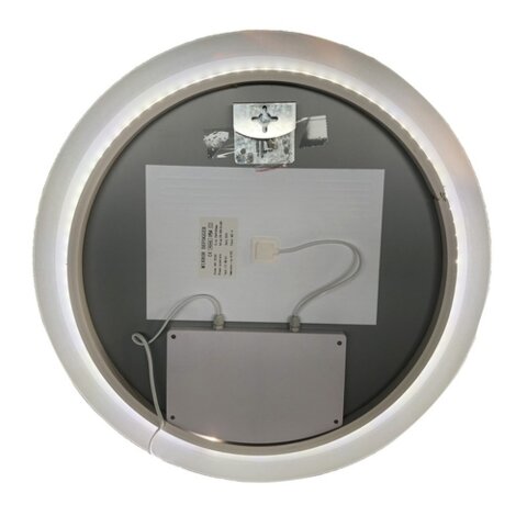 ZERIX SOLO MC02-60 Дзеркало з LED Touch, Anti-fog, димером, рег. яскр. (5 шт/ящ)