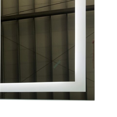 ZERIX KUBIX MR03-80x60-REVERSE Дзеркало з LED Touch, Anti-fog, димером, рег. яскр. (5 шт/ящ)