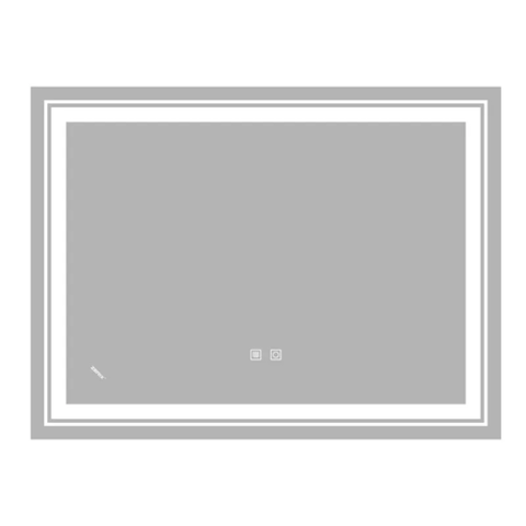 ZERIX ALIVE MR06-80x60-REVERSE Дзеркало з LED Touch, Anti-fog, димером, рег. яскр. (5 шт/ящ)