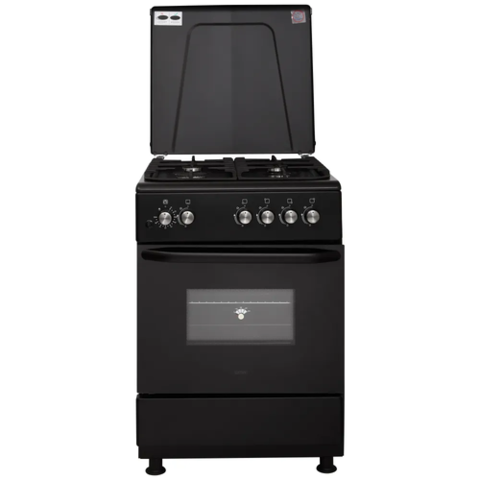 Газова + Газова Плита з духовкою ELEYUS CAST 6001 CF BL