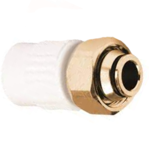PPR Муфта під євроконус з лат. штоком 20*1,/2(16)