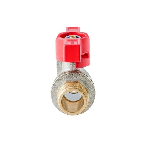 KOER EXTREME KE.219-15 - 1/2" MM Кран кульовий ШШМ, ручка "метелик" червона (80 шт/ящ, 20шт/уп)