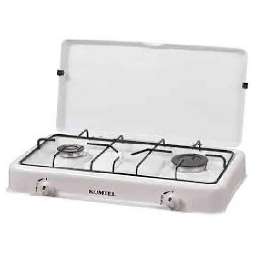 Газова настільна варильна KUMTEL KO-102 WHITE PAINTED