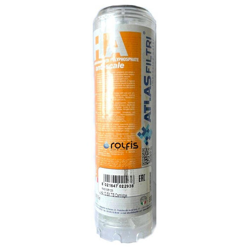 RA5195125  Картридж Кристали поліфосфату  HA  10"  SX  TS  35°C  Atlas Filtri S.r.l