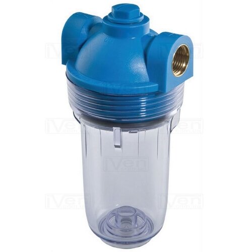 Atlas Filtri RA105P611 Колба  MIGNON PLUS SL2P  AS (прозора) 1/2" MFO (латунь) 5"M  45°C 8 bar