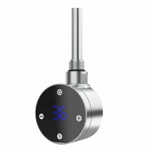 Тен для рушникосушки Onlyheat Argent Chrome 0,3 кВт 1/2"  з трійником 31.5 см (1/24 шт)