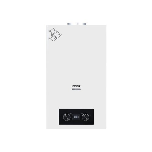 KOER KWH.G0110 WHITE Газова колонка димохідна 10 л/хв (колір білий) (1 шт/ящ)