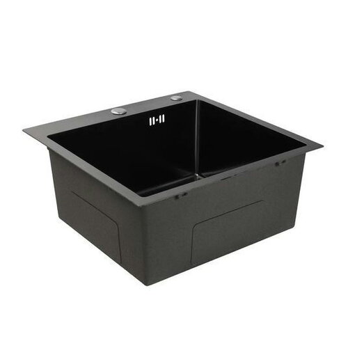 KRAFT Мийка Handmade HS6545 650*450*230+корзина Чорна