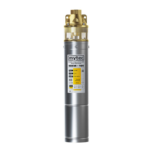 MYTEC 4SKM 100 - Глибинний насос 0.8 kw подачі - 61 м, продуктивність - 42 л/хв,Кабель 15 м