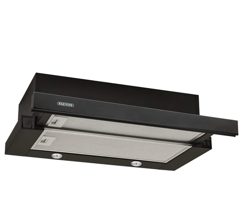 Витяжка кухонна ELEYUS BREEZE G 1000 60 BL чорний СКЛО