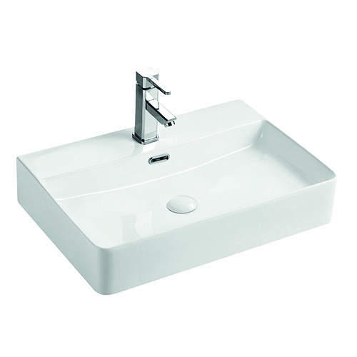 MIXXUS PREMIUM QUADRO-0202 Умивальник накладний керамічний з переливом 600x420x120mm (1 шт/ящ)