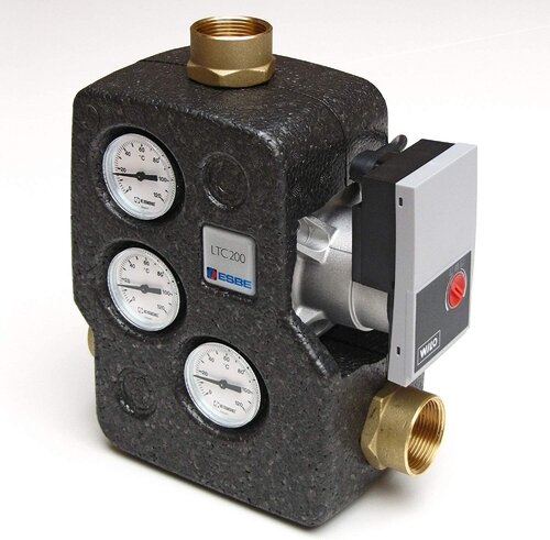 LADOMAT Термокран з насосом ESBE LTC261 G1 1/4", 105 кВт, Т= 55°С Енергозбер циркуляційні насос