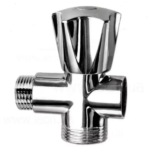 D906489  Кран прохідний вентильний  ?1/2" х 3/4" х 1/2"  VA Albertoni srl