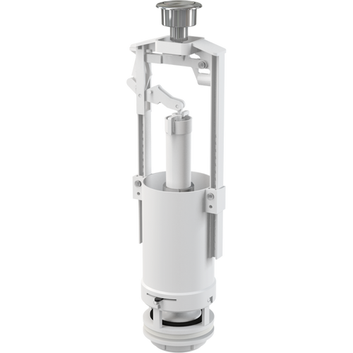Alcaplast A2000-CHROM Зливний механізм зі стоп-кнопкою для керамічних бачків