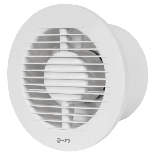 EUROPLAST EA125T E-EXTRA, Електровентилятор 125mm з кульковим підшипником, таймером