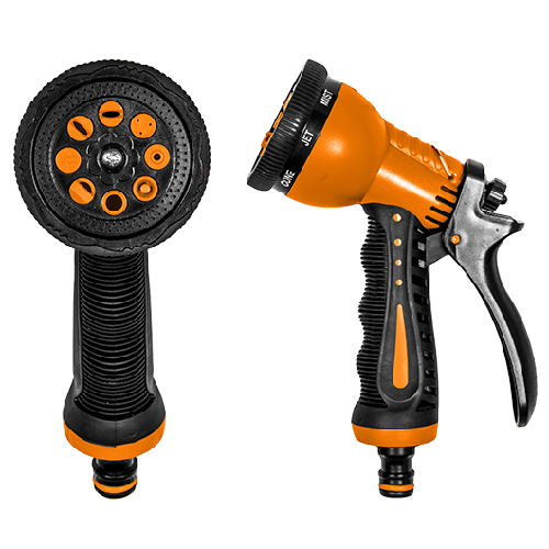 Bradas пістолет 8-функційний арт ECO-7203T BLACK LINE ZEBRA TWIN