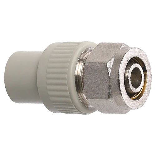 KOER K0284.PRO - 20x16x2.0mm PPR Муфта для колектора з переходом на PEX (120 шт/ящ, 20 шт/пакет)