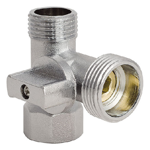 KOER KR.515 - 1/2Mx3/4Mx1/2F Кран (100 шт/ящ, 25шт/уп)