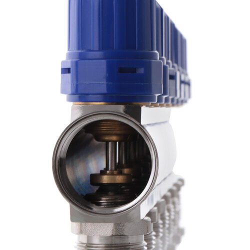 KOER KR 1110- 02 1x2 WAYS Колектор з розходомірами компл. (верх+низ+кріпл.)