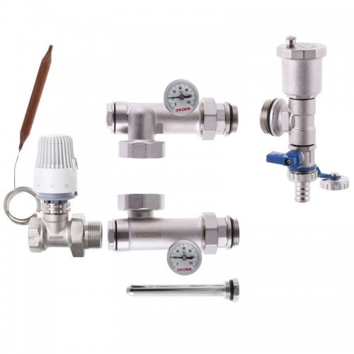 KOER KR 1022L1-1 Змішувальний вузел для колектора лівий  (  прямий)