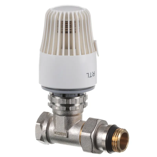 KOER KR.943-GI -1/2*1/2 “ Кран RTL. прямий  для теплої підлоги