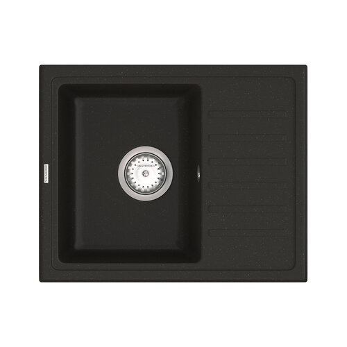 Мийка Vankor Lira  LMP 02.55 чорн.(black) Квадратна мала. 55*450*170