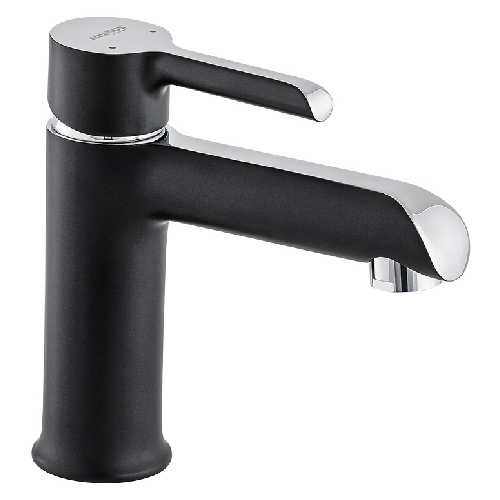 MIXXUS PREMIUM EDEM 001 (BLACK) Змішувач для умиваль. Чорний + НІкель.