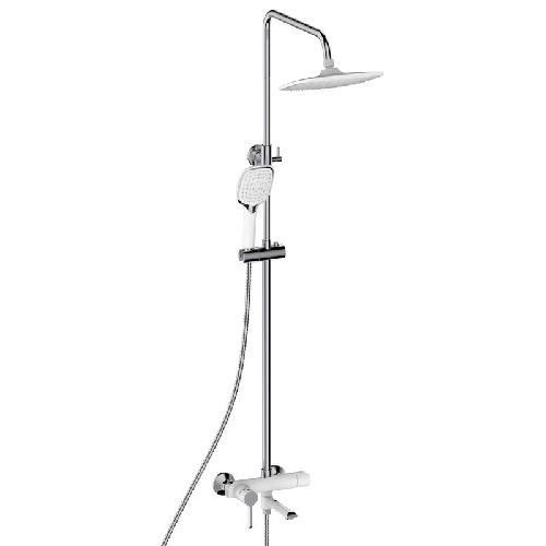 MIXXUS PREMIUM EDEM 009-J (WHITE) Душова стойка зі змішувачем