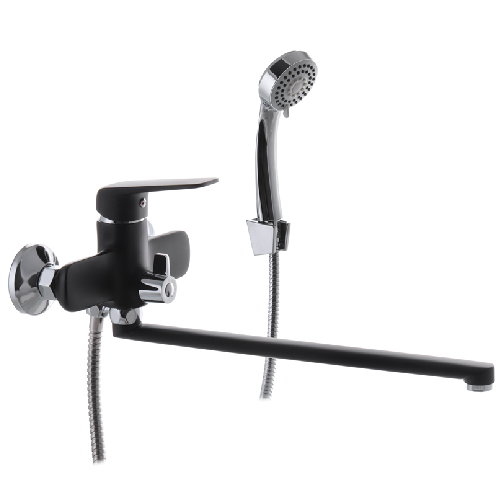 MIXXUS OREGON 006 EURO Чорний Змішувач для ванни