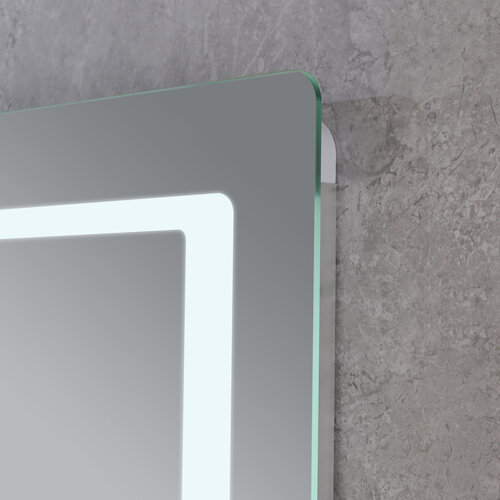 MIXXUS STYLE MR03-80x60 Дзеркало (годинник, LED-підсвічування, антизапотівання)