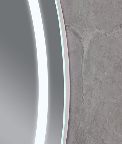 MIXXUS PLAIN MV02-50x70 Дзеркало (годинник, LED-підсвічування, антизапотівання)