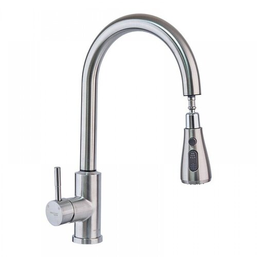 MIXXUS LUX-014 SENSOR Змішувач для кухні сенсорний з висувною лійкою з нерж. сталі SUS304
