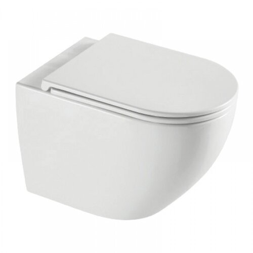 MIXXUS PREMIUM ELLIPSE-0303-T3 Унітаз підвісний 520x365x360mm, система змиву TORNADO 3.0 (1 шт/ящ)