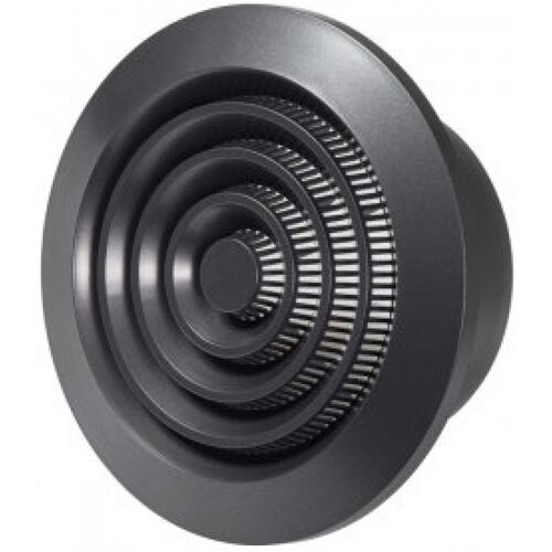 Решітка NGA125A пластикова, O125mm, стельова, антрацит