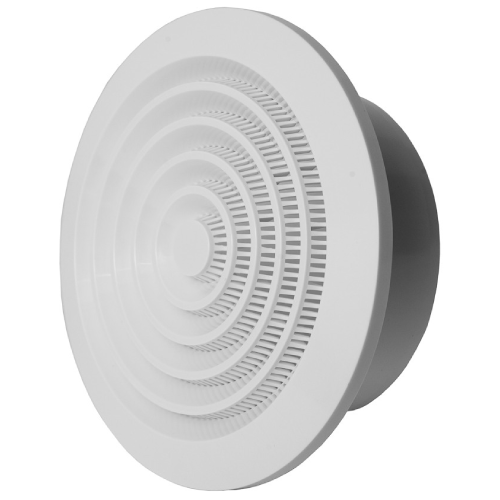 Решітка NGA150 пластикова, O150mm, стельова