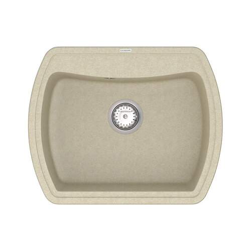 Мийка Vankor Norton NMP 01. 63 беж.(beige) Овальна